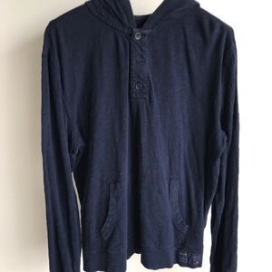 Navy hoodie